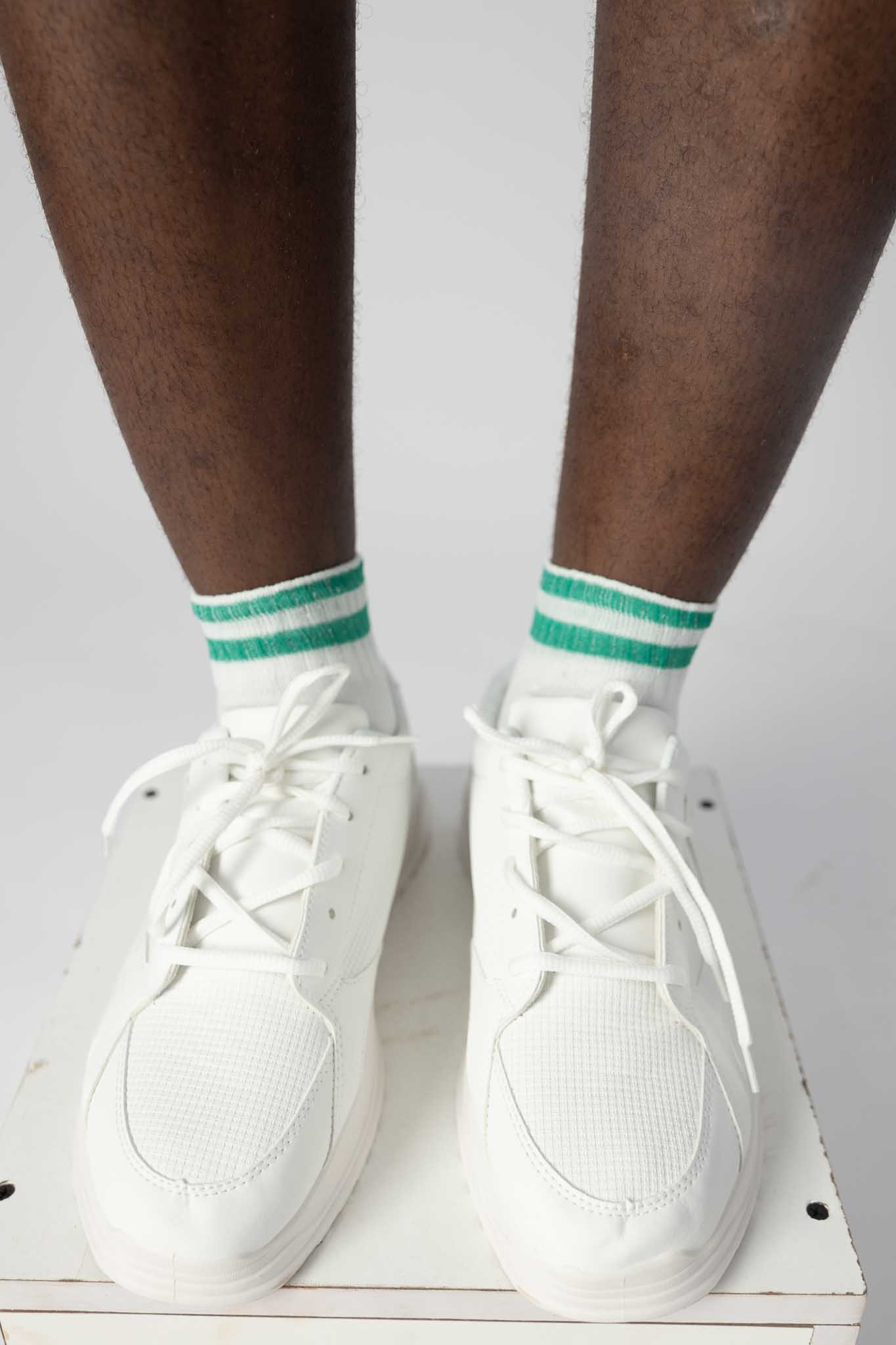 NYSC WHITE LEATHER SHOE - Corperkits